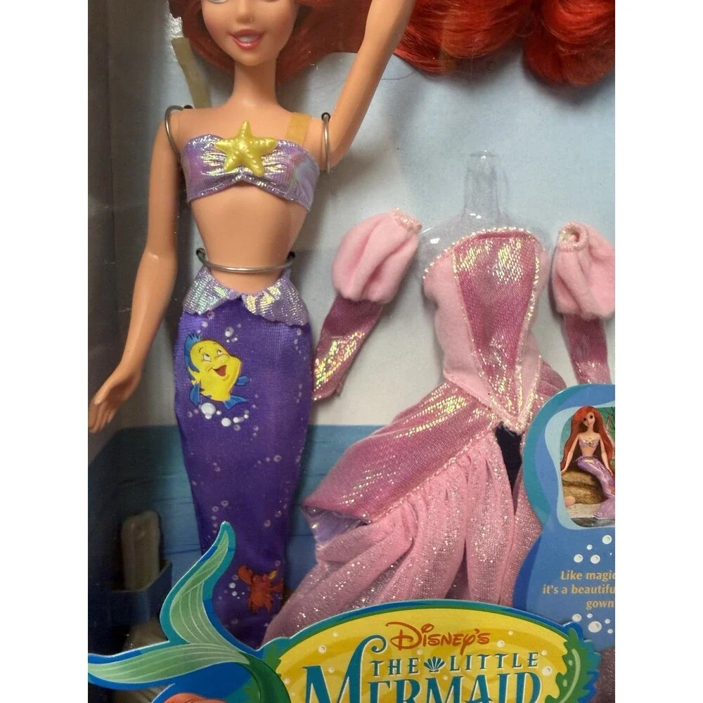Disney Little Mermaid Princess Mermaid Ariel Doll NEW VINTAGE RARE 1997 Toy